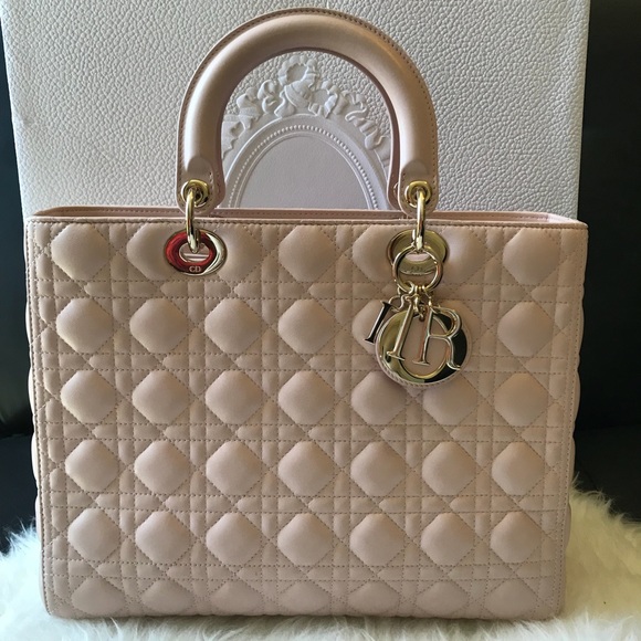 ❌SOLD❌ authentic Lady Dior lambskin size large - Picture 5 of 8
